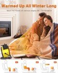1500W Electric Outdoor Heater with 3 Heating Modes