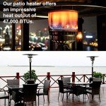 Bronze Outdoor Patio Heater with Accessories, 41,000 BTU