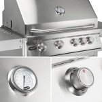 Hygrill 32-Inch Stainless Steel 4-Burner Grill