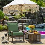 Moss Green Deep Seat Outdoor Cushion Set