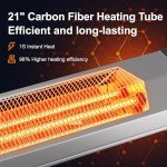 Sungdogin 37" Waterproof Infrared Patio Heater