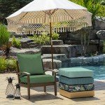 Moss Green Deep Seat Outdoor Cushion Set