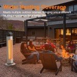 Sungdogin 37" Waterproof Infrared Patio Heater
