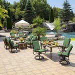 Moss Green Deep Seat Outdoor Cushion Set