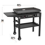 28-Inch Blackstone 2-Burner Gas Griddle for Outdoors