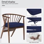 Waterproof 4-Piece Patio Chair Cushion Set