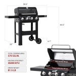 Monument Grills 4-Burner Propane Gas Grill