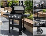 Monument Grills 4-Burner Propane Gas Grill