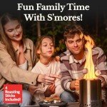 Houswise Smokeless 8-Inch Tabletop Fire Pit