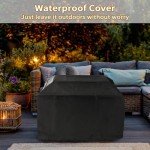 Magicorange 43in Outdoor Gas Fire Pit Table