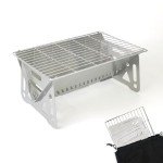 Portable Mini Charcoal Grill for Camping & Patio