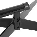HECASA Heavy Duty Hammock Chair Stand – Black