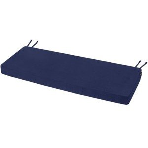 Blue Rainproof Outdoor Bench Cushion 48 x 16 Inch