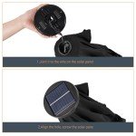 Bonosuki 6x9ft Solar Light Patio Umbrella
