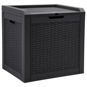 YITAHOME 32 Gallon Waterproof Rattan Deck Box