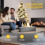 monTEK Portable Tabletop Fire Pit for Indoor/Outdoor