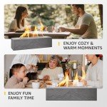 monTEK Portable Tabletop Fire Pit for Indoor/Outdoor