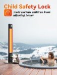 BALKo 42" Infrared Patio Heater with Timer