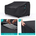 Waterproof Heavy Duty 2-Seater Patio Sofa Cover