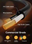 100FT LED Outdoor String Lights with Dimmable Bulbs