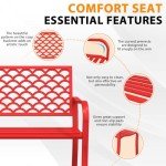 Xalvora 50" Weatherproof Outdoor Garden Bench