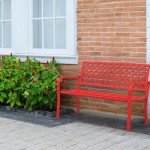 Xalvora 50" Weatherproof Outdoor Garden Bench