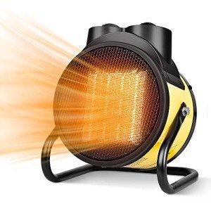 1500W Portable Patio Heater with Thermostat