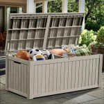 YITAHOME 150 Gallon Outdoor Storage Deck Box