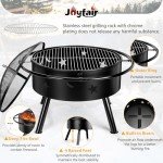 Joyfair 30-Inch Outdoor Wood-Burning Fire Pit