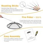 Joyfair 30-Inch Outdoor Wood-Burning Fire Pit
