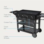 Charbroil® 36" Propane Gas Griddle with Cart