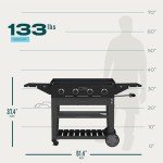 Charbroil® 36" Propane Gas Griddle with Cart