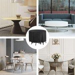 Jungda 90-Inch Round Bar Height Table Cover
