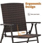 MCombo 5-Piece Black Patio Dining Set