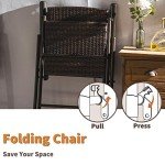 MCombo 5-Piece Black Patio Dining Set