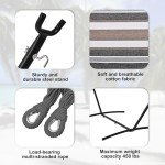 Outdoor Double Hammock with Stand and Carry Bag