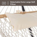 SUNCREAT Portable Double Hammock with Stand - Beige