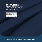 11 FT Navy Blue Aluminum Patio Umbrella with Tilt