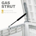 Large 120 Gallon Outdoor Resin Storage Box