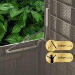 TARKARI 100 Gallon Waterproof Outdoor Storage Box
