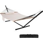 Large Rengue Double Hammock with Stand