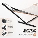 Large Rengue Double Hammock with Stand