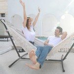 SXSEAGLE Heavy Duty Double Hammock with Stand