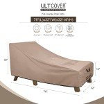 Waterproof Heavy Duty Lounge Chair Covers - 2 Pack