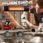 Dr Infrared DR-238 Carbon Outdoor Heater - Black