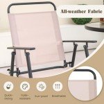 4-Piece Outdoor High Top Bar Set with Umbrella