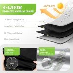 Waterproof 4-Piece Patio Furniture Cover Set