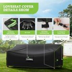 Waterproof 4-Piece Patio Furniture Cover Set