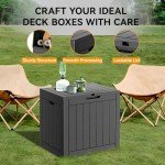 32 Gallon Waterproof Resin Deck Storage Box