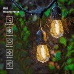 Svater 105FT Outdoor LED String Lights - Dimmable